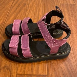 Dr. Martens Kids Pink Sandals